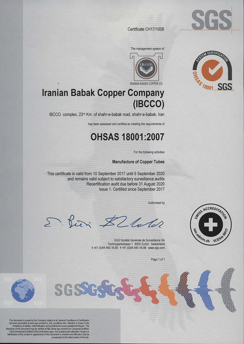 OH SAS 18001:2007 OH SAS 18001:2007