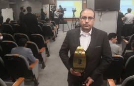 کسب تندیس بلورین پنجمین جایزه بین المللی مدیریت دانشی KM4D توسط شرکت بابک مس ایرانیان